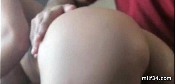  Horny MILF And Greasy Garage Cock